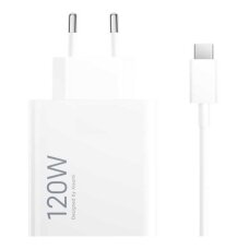 Buitinis įkroviklis su laidu XIAOMI 120W HyperCharge Combo USB to Type-C 6A white MDY-14-EE Buitinis įkroviklis su laidu XIAOMI 120W HyperCharge Combo USB to Type-C 6A white MDY-14-EE