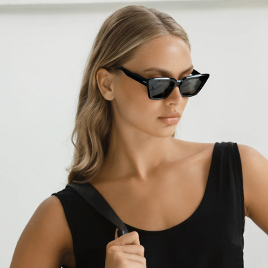 BURGA Akiniai - CELESTE Black / Smoke 4