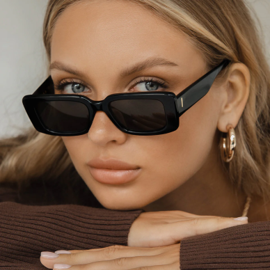 BURGA Akiniai - MADDY - Black / Smoke 4