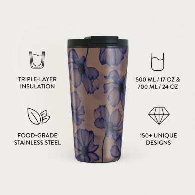 BURGA Coffee cup - Velvet Night 500 ml 1
