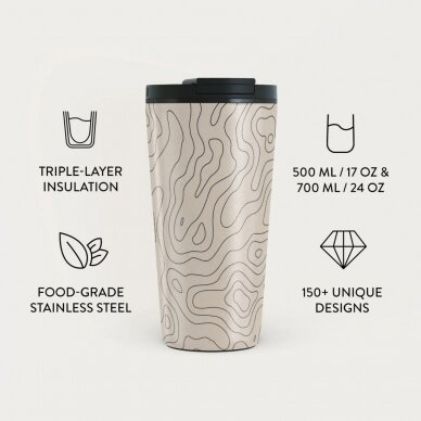 BURGA Coffee cup - Wild Terrain 500 ml 1