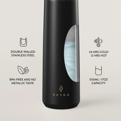 Gertuvė BURGA - Black 500 ml 2