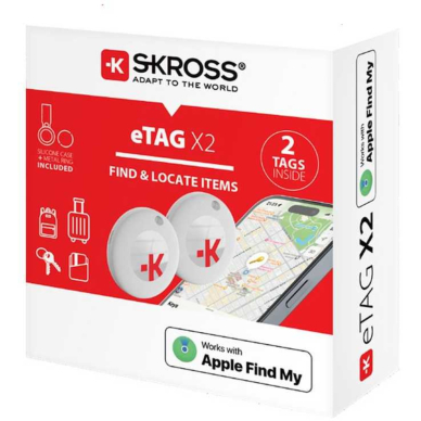 Daiktų ieškiklis SKROSS eTag (veikia su Apple įrenginiais) 2 vnt. 7 Daiktų ieškiklis SKROSS eTag (veikia su Apple įrenginiais) 2 vnt. 7