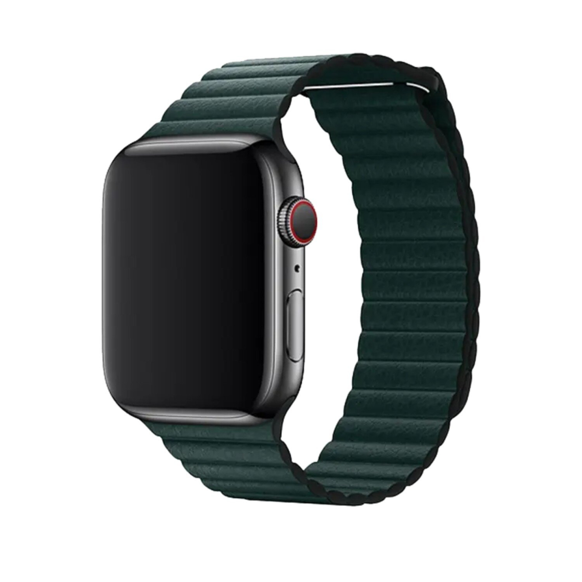Devia Elegant Leather apyrankė Apple Watch Forest Green 42/44/45/46/49 mm