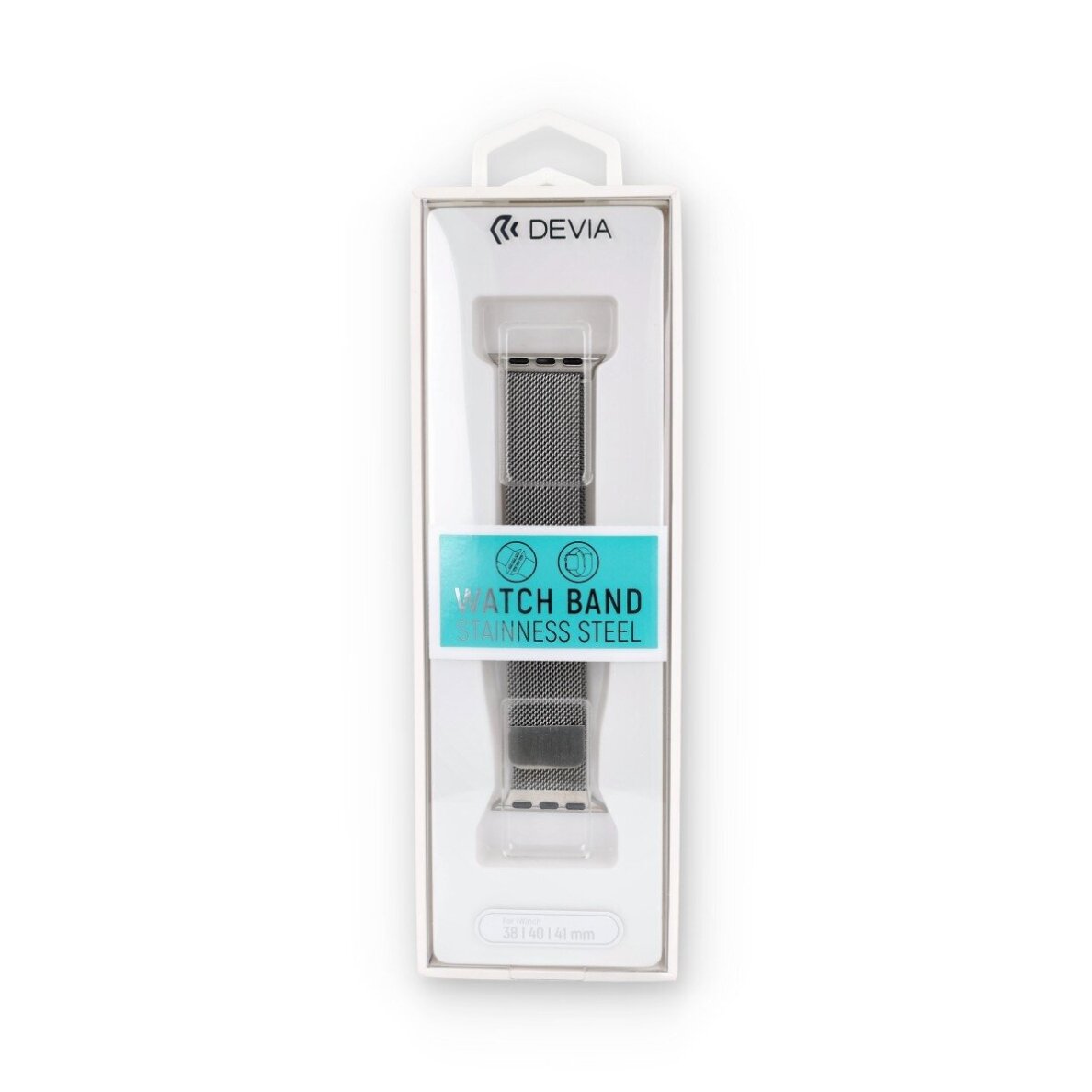 Devia Elegant silver apyrankė Apple Watch 38/40/41/42 mm 2