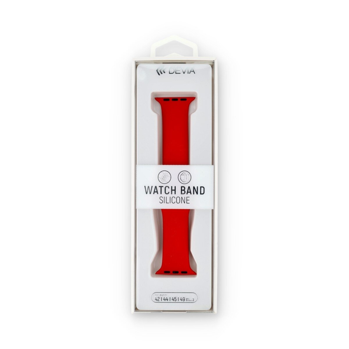 Devia Sport Red apyrankė Apple Watch 42/44/45/46/49 mm 3