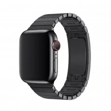 Devia Elegant Bracelet juoda metalinė apyrankė Apple Watch 42/44/45/46/49 mm