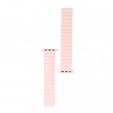 Devia Nature Silicone Magnetic apyrankė Apple Watch Stardust Pink 42/44/45/46/49 mm