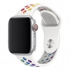 Devia Sport 2 balta apyrankė Apple Watch38/40/41/42 mm