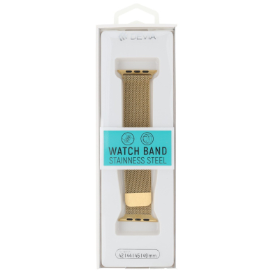 Devia Elegant gold apyrankė Apple Watch 42/44/45/46/49 mm 4