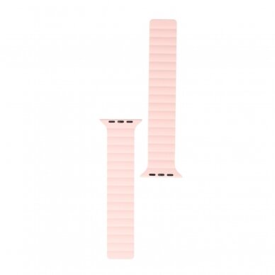 Devia Nature Silicone Magnetic apyrankė Apple Watch Stardust Pink 42/44/45/46/49 mm