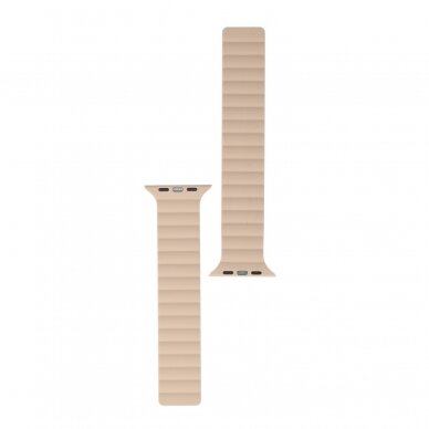 Devia Nature Silicone Magnetic apyrankė Apple Watch Stardust Pink 42/44/45/46/49 mm 1