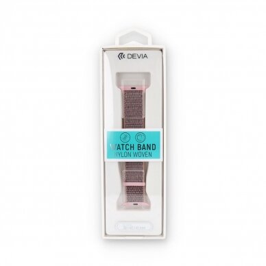 Devia Sport 3 apyrankė Apple Watch Pink Sand 38/40/41/42 mm 1