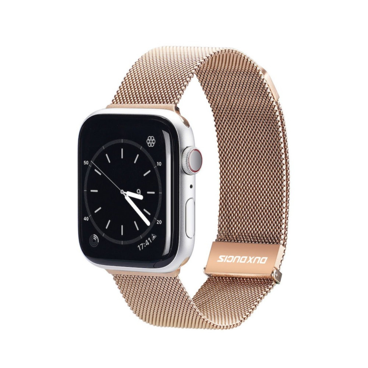 DUX DUCIS Milanese stainless steel magnetic apyrankė Apple Watch Gold 42/44/45/46/49 mm