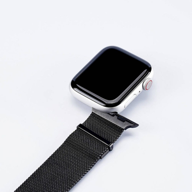 DUX DUCIS Milanese stainless steel magnetic apyrankė Apple Watch Graphite 38/40/41/42 mm 4