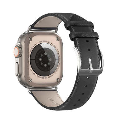 DUX DUCIS YS leather apyrankė Apple Watch Black 38/40/41/42 mm 1