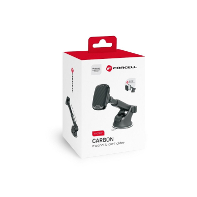 FORCELL CARBON laikiklis tvirtinamas ant panelės su magnetu H-CT327 FORCELL CARBON laikiklis tvirtinamas ant panelės su magnetu H-CT327