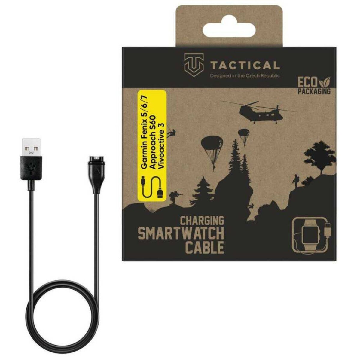 Garmin Watch USB įkrovimo - duomenų laidas TACTICAL 4