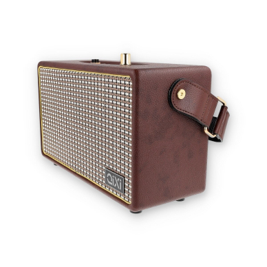 Garsiakalbis-radijas QIXI SK-2025 40298 rudas 1 Garsiakalbis-radijas QIXI SK-2025 40298 rudas 1