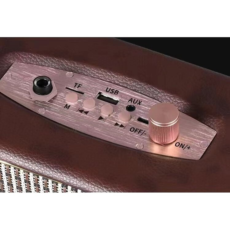 Garsiakalbis-radijas QIXI SK-2025 40298 rudas 4 Garsiakalbis-radijas QIXI SK-2025 40298 rudas 4