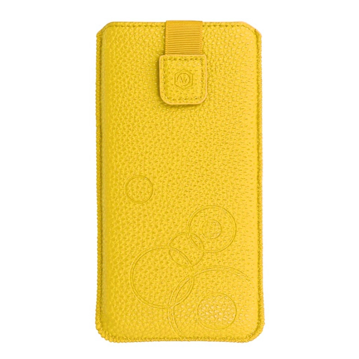 Geltona įmautė DEKO1 A51/P40 Lite/iPhone 11 Pro Max 17 dydis