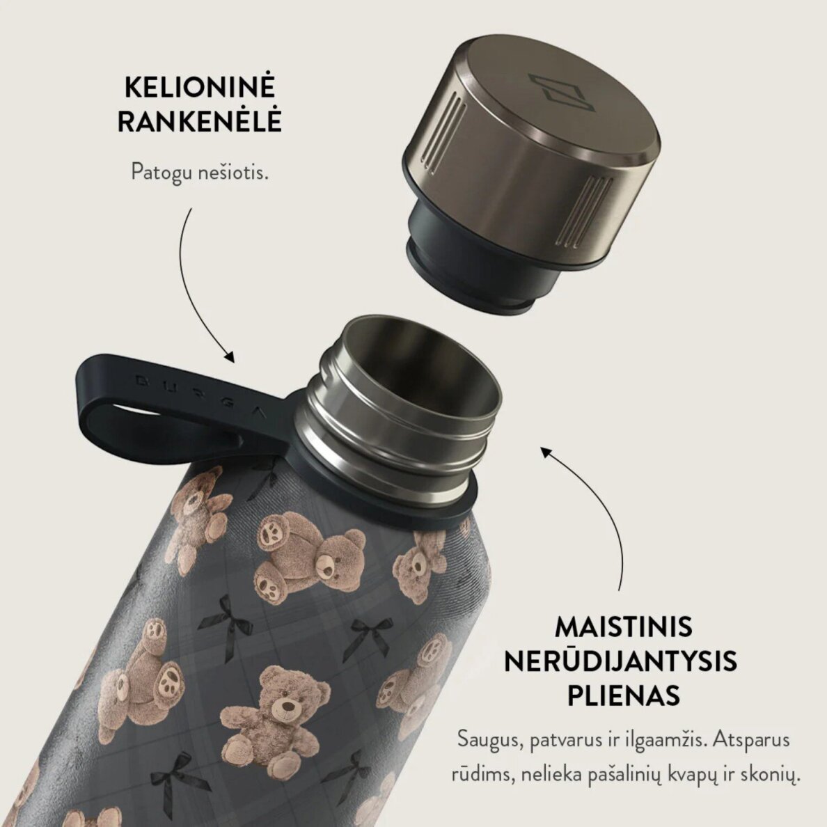 Gertuvė BURGA - BFF 500 ml 1