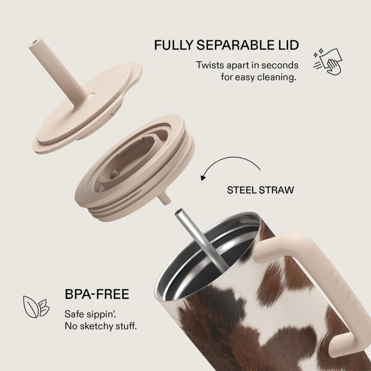 Gertuvė BURGA Tumbler - Celestial 1200 ml 1