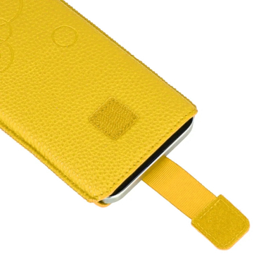 Geltona įmautė DEKO1 A51/P40 Lite/iPhone 11 Pro Max 17 dydis 2