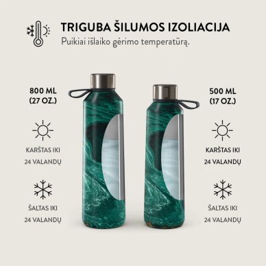 Gertuvė BURGA - Emerald Pool 800 ml 2
