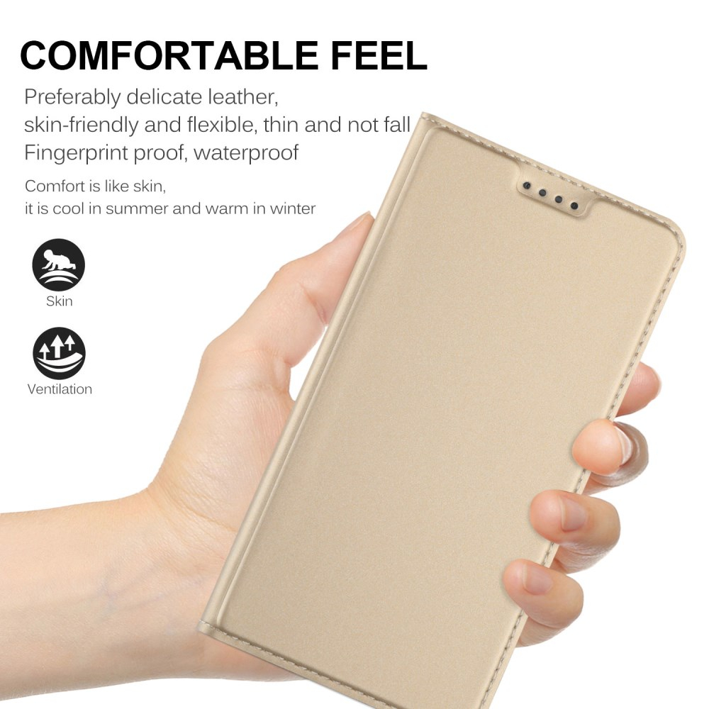 Google Pixel 2 XL aukso spalvos SMART PREMIUM2 dėklas 7