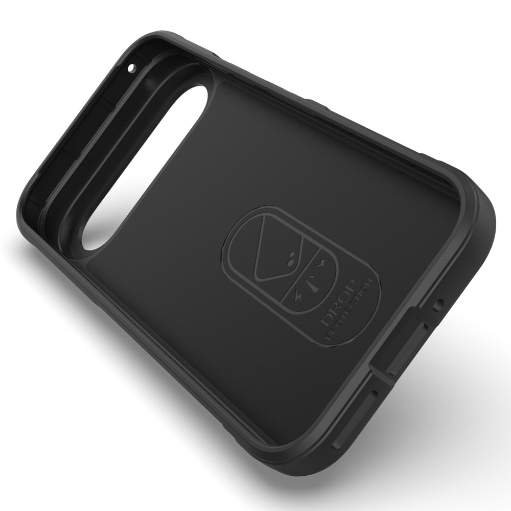 Google Pixel 9 / 9 PRO black Tracy Anti-slip Rugged nugarėlė 2