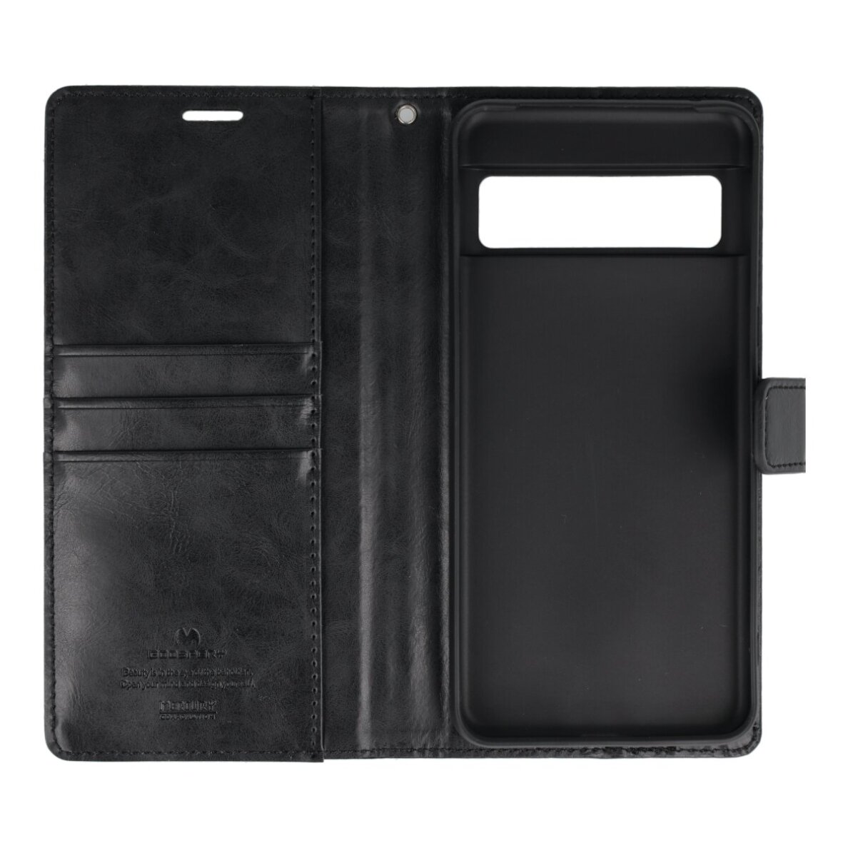 Google Pixel 8 PRO black MERCURY BLUE MOON2 dėklas 2