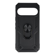 Google Pixel 10 / 10 PRO Tracy black STRONG RING ARMOR nugarėlė
