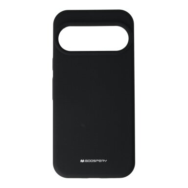 Google Pixel 10 / 10 PRO black MERCURY MAG SILICONE nugarėlė Google Pixel 10 / 10 PRO black MERCURY MAG SILICONE nugarėlė