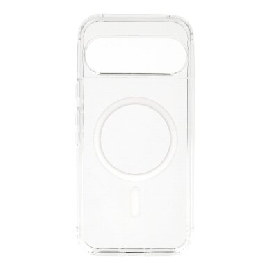 Google Pixel 10 / 10 PRO / 9 / 9 PRO clear MagSilicone nugarėlė