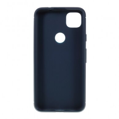 Google Pixel 4A mėlyna CARBON FIBER nugarėlė 2