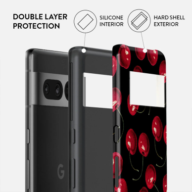 Google Pixel 7 PRO Cherry Bomb Tough BURGA nugarėlė 1
