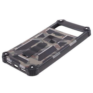 Google Pixel 8 PRO green camouflage ARMOR METAL nugarėlė 10