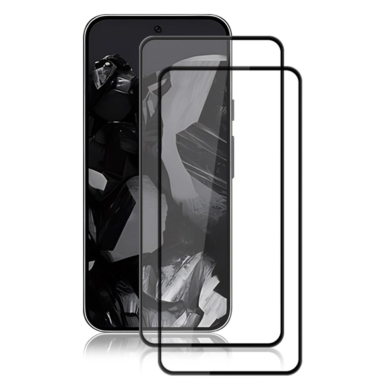 Google Pixel 9 / 9 PRO black pilnas 5D stiklas 1