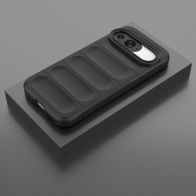 Google Pixel 9 / 9 PRO black Tracy Anti-slip Rugged nugarėlė 8