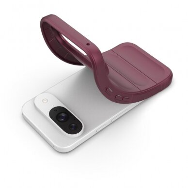 Google Pixel 9 / 9 PRO wine Tracy Anti-slip Rugged nugarėlė 5