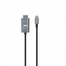 HDMI Storm Devia juodas HDMI to Type-C laidas