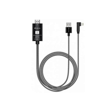 HDMI Storm Devia black HDMI to Lightning laidas 1