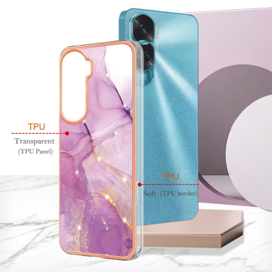 Honor 90 Lite 5G Tracy nugarėlė MILKY WAY MARBLE Purple2 5
