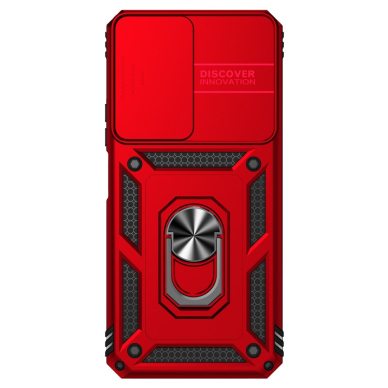 Honor X7 raudona Tracy RING ARMOR WITH CAMSHIELD nugarėlė 9