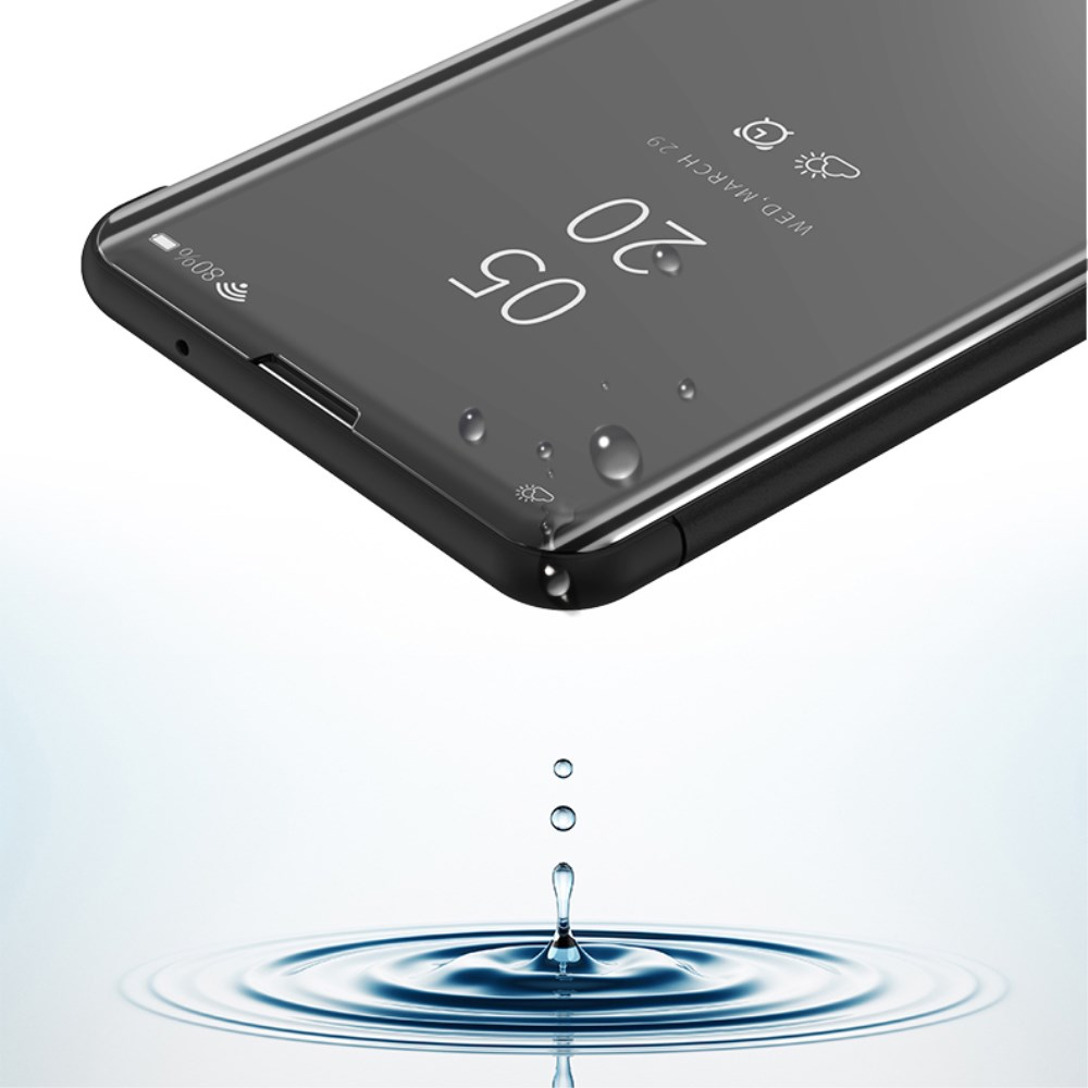 Huawei P Smart 2019/ Honor 10 Lite juodas VIEW WINDOW dėklas 6