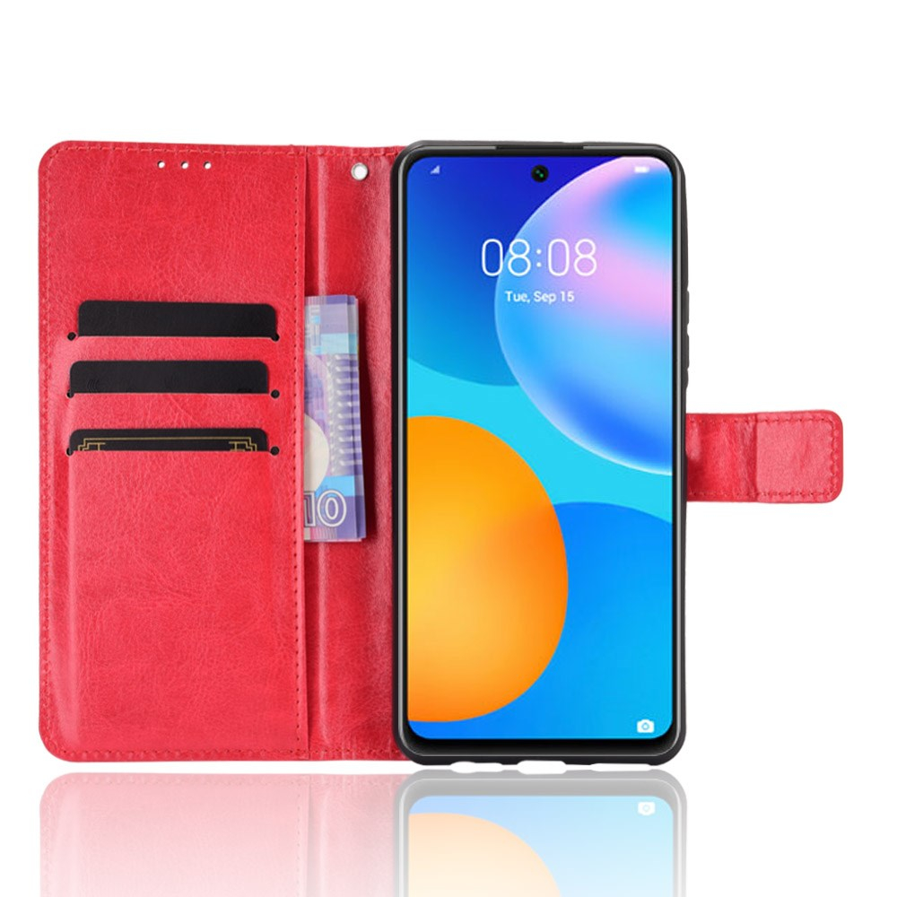 Huawei P SMART 2021 raudonas Tracy K.FLEXI dėklas 3