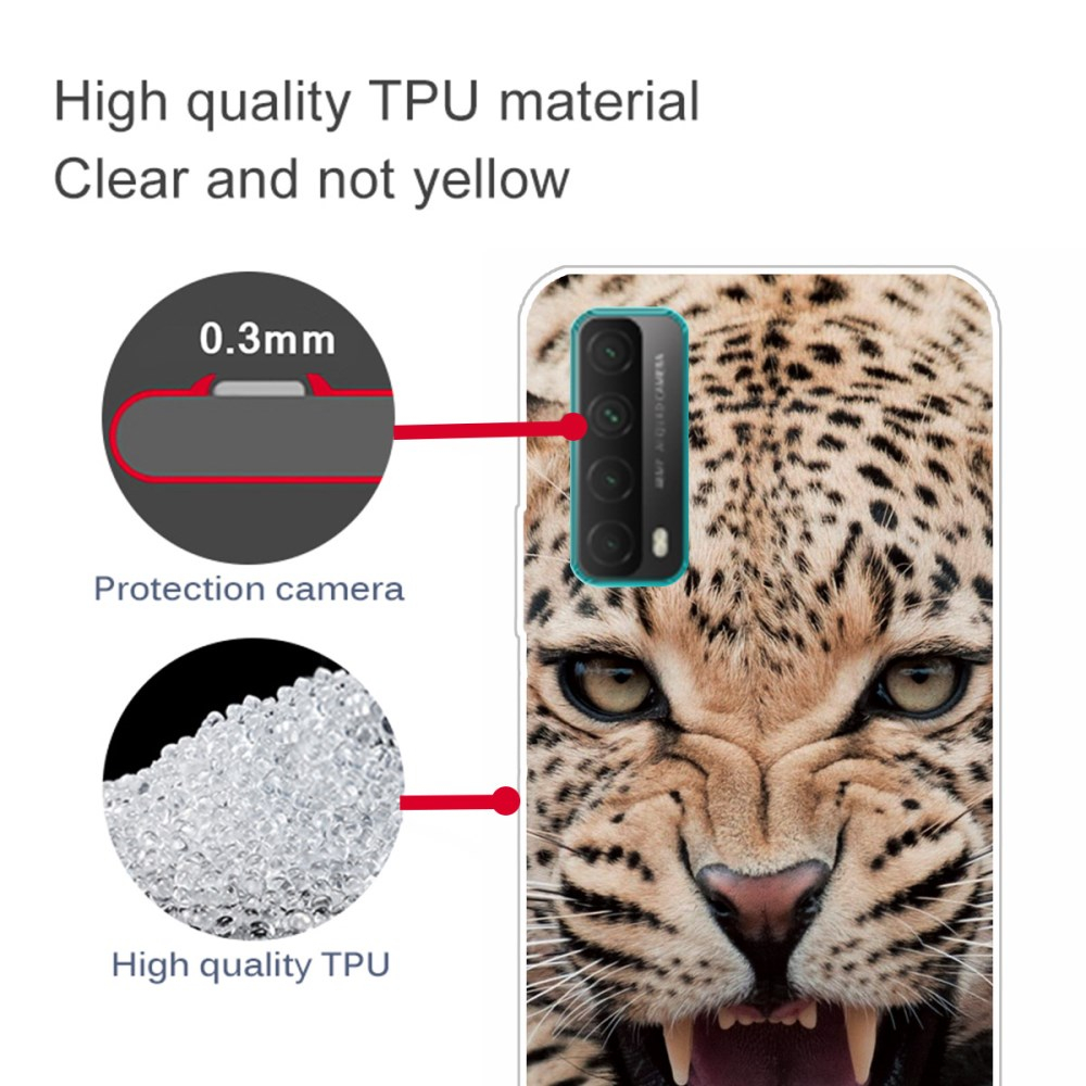 Huawei P Smart 2021 Tracy nugarėlė Leopard 2 2