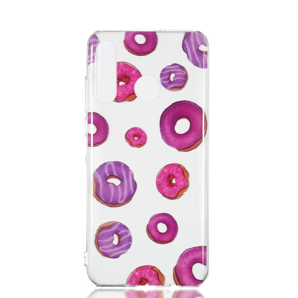 Huawei P30 Lite tracy clear nugarėlė Doughnut 1