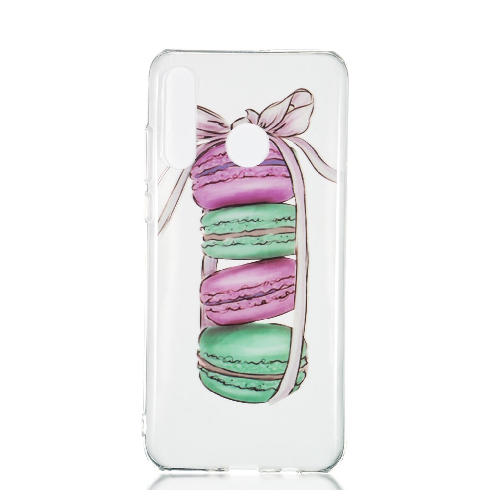 Huawei P30 Lite tracy clear nugarėlė Macarons 1